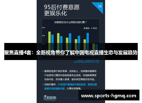 聚焦直播4套：全新视角带你了解中国电视直播生态与发展趋势